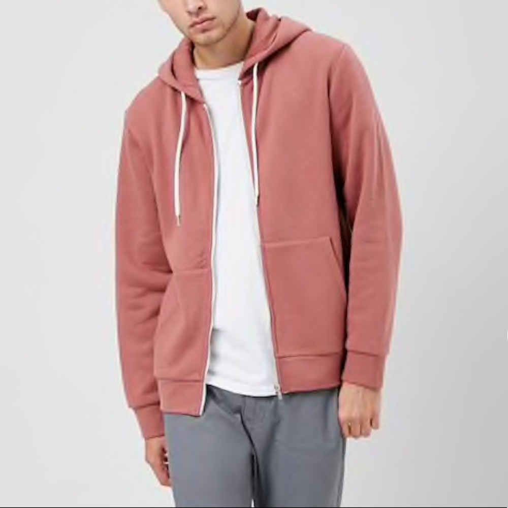 Forever21 Fleece Zipper Hoodie